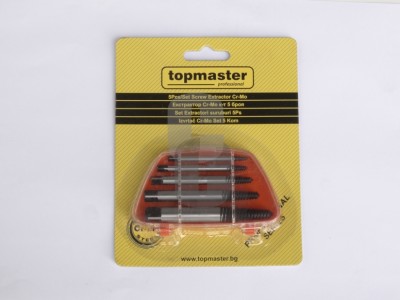 Метчик обратен к-т 5бр. -шпилковадачи-